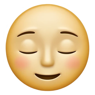 A neutral-colored emoji face (light gray or pale yellow) with half-closed eyes, small dark circles underneath, and a tiny straight-line mouth. A small power symbol (⏻) floats above the head or appears faded on the forehead, suggesting low energy or mental exhaustion. sticker