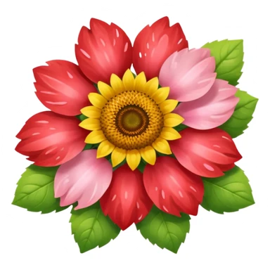 Strawberry and Sunflower and Sakura, but only one of each—softer sunflower sticker