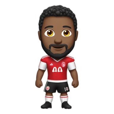 Ajax football god sticker