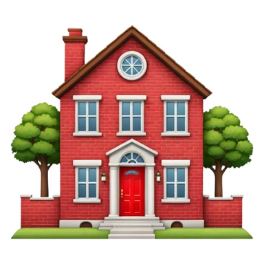 casa de frente sticker