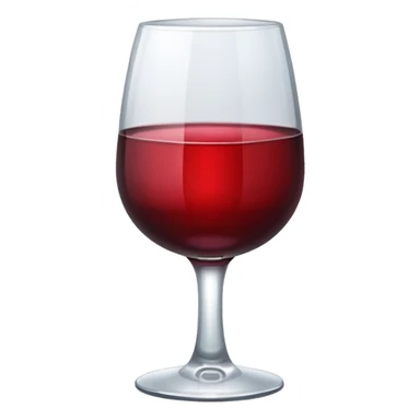 Shot glass of wine sticker