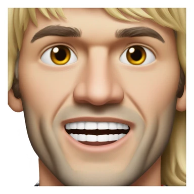 Alexander Ovechkin Realistic face without one tooth sticker