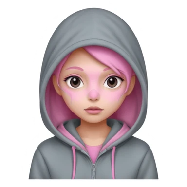PINK ALIEN GIRL WEARING HOODIES



















 sticker