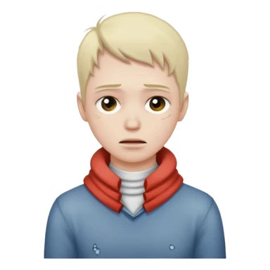 Choking myself sticker