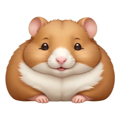 Meme-Worthy Cute Sleeping Brown Hamster Portrait Emoji, Head resting peacefully with a contented smile, showcasing a delightfully compact build and a luxuriously soft rich brown coat, eyes shut in a serene nap, Simplified yet hilariously adorable features, highly detailed, glowing with a soft, drowsy light, high shine, relaxed and utterly lovable, stylized with an air of playful laziness, bright and heartwarming, soft glowing outline, capturing the essence of a comically sleepy hamster, so meme-worthy it feels like it could instantly become the next viral sensation of adorable slumber! sticker