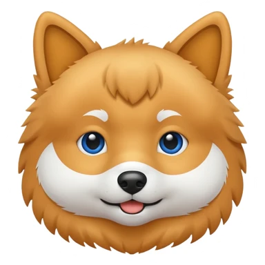 Ein blaer quadrat komplett blau eckig spitz ohne gesicht sticker