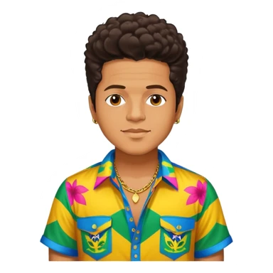 Bruno Mars in Brazil  sticker