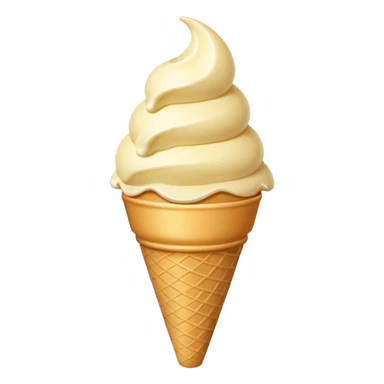 vanilla ice cream sticker