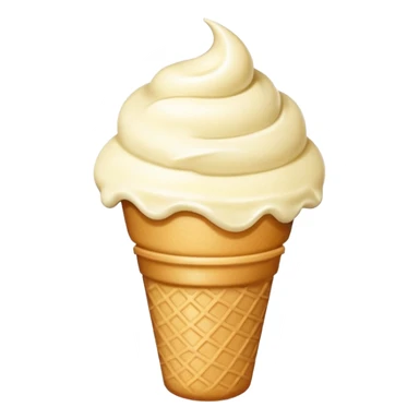 vanilla ice cream sticker