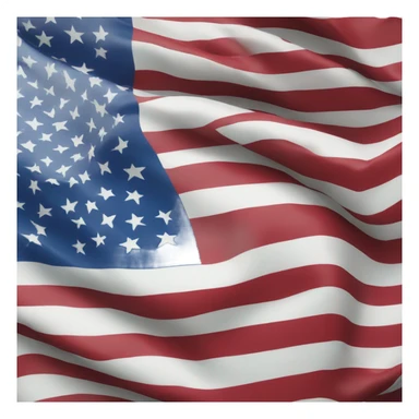 american flag replace red stripes. Add blue stripes.  sticker