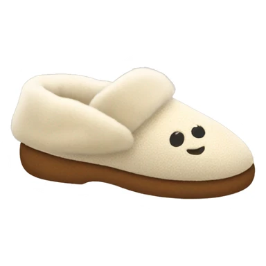 Cozy fall slippers  sticker