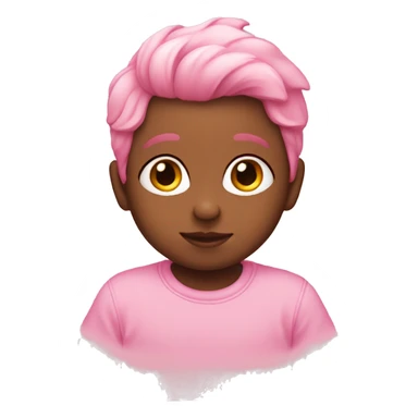 Baby pink hart sticker