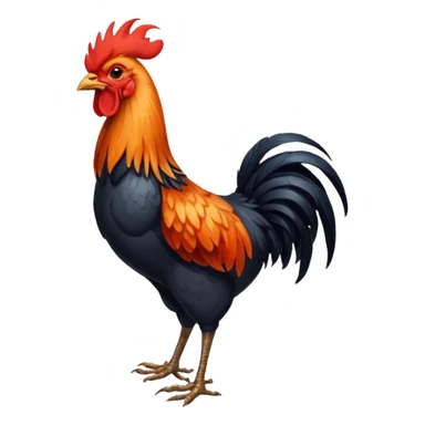 Rooster sticker