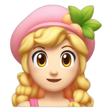 Mario mari peach sticker