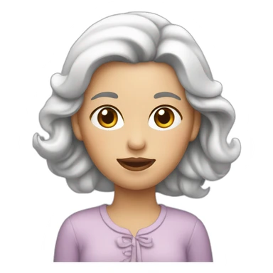 Femme qui lèche une glace sticker