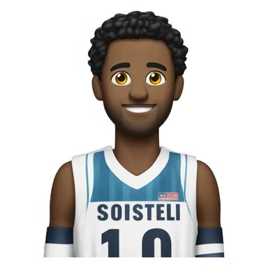 Scottie Barnes with 10 assists and 10 rebounds on the scoreboard  sticker