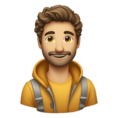 Homme Amoureux mais maalheureux sticker