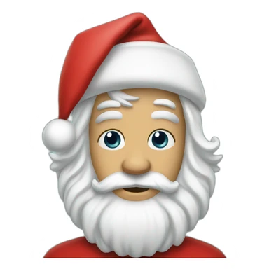 santa klaus sticker