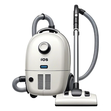 white a vacuum cleaner sticker