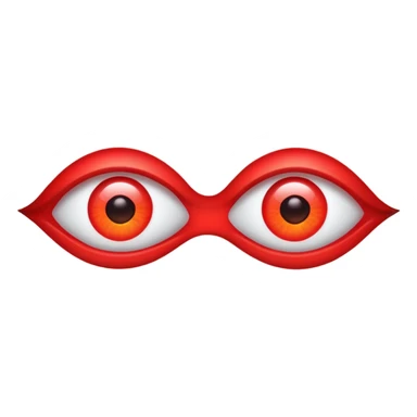 Turn this emojis eyes 😍 into this eyes🫀 sticker