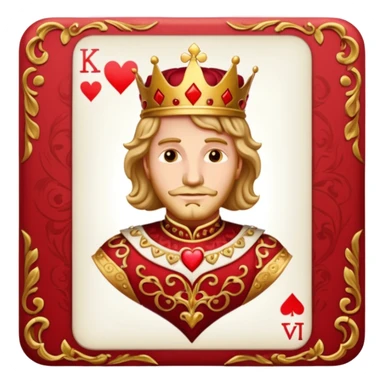 King of Hearts sticker