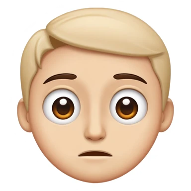 That I’m dumb emoji but I’m pretending not to be sticker