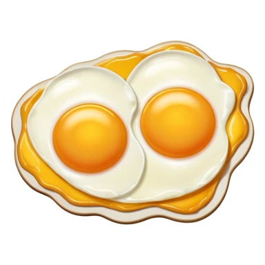 Dos huevos con lagrimas sticker