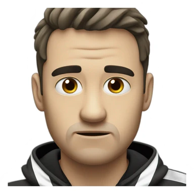 Newcastle United fan looking sad sticker