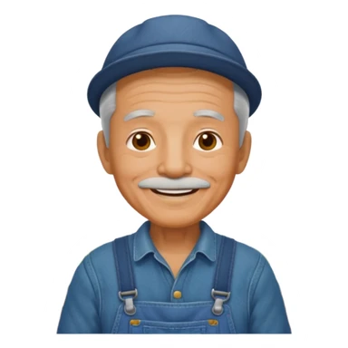 grandfather gardener sticker