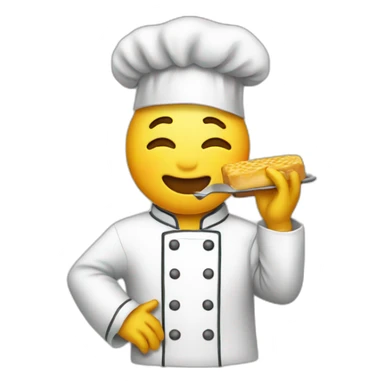 Chef kiss emoji sticker