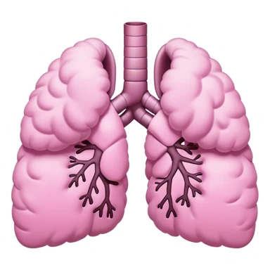 oversimplified cute lungs sticker
