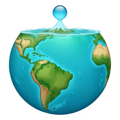 Créer un emoji représentant la Guadeloupe dans sa forme géographique réelle, vue du dessus, avec les deux îles Basse-Terre et Grande-Terre sticker