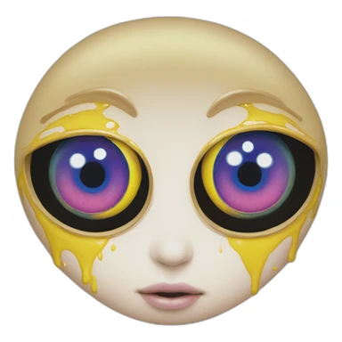 angel eye by Takashi Murakami sticker