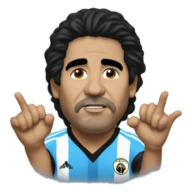 maradona sticker
