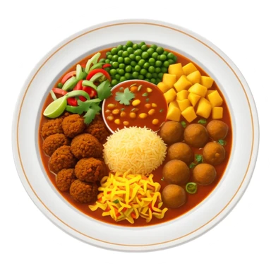 Delicious Ethiopian food sticker
