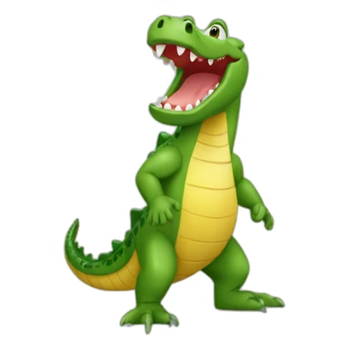 Croc top vêtements sticker