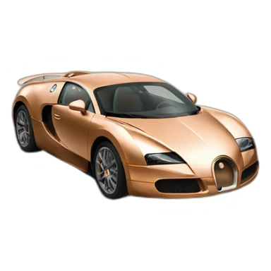 Buggati coper sticker