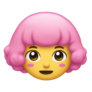 pink aesthetic sanrio emoji sticker