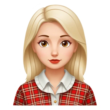 patriot polish european woman simple patriot politician modern poland traditional plaid sticker
