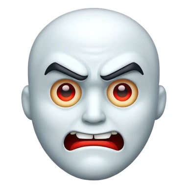 Super scary man sticker