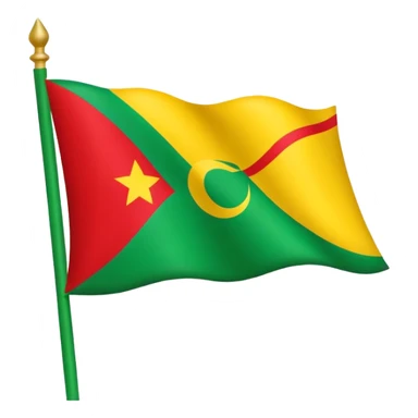Drapeau indépendantiste de la Guadeloupe sticker