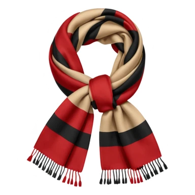 burberry type scarf sticker