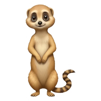 Create a meerkat emoji sticker