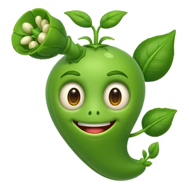 pea shooter pvz sticker