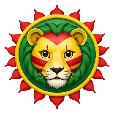 Iran lion sun flag emoji sticker