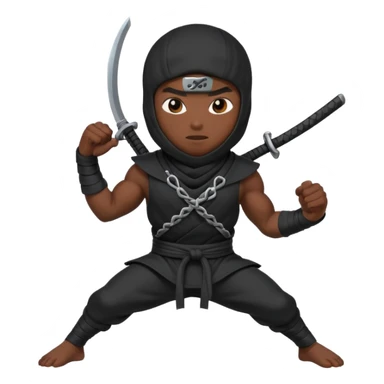 Stereotype ninja sticker