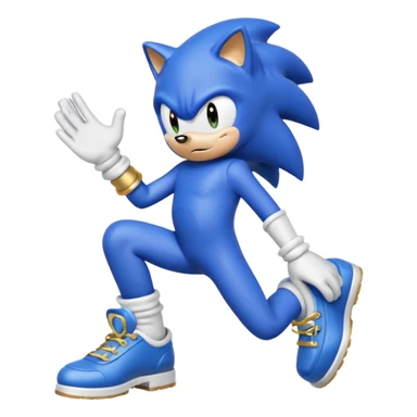 Sonic pooping sticker