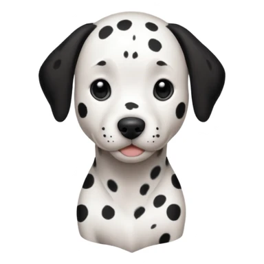 dalmatian dog sticker