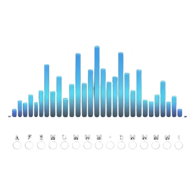 full black audio spectrum, the spectrum is white sticker