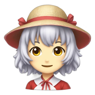 Touhou sticker
